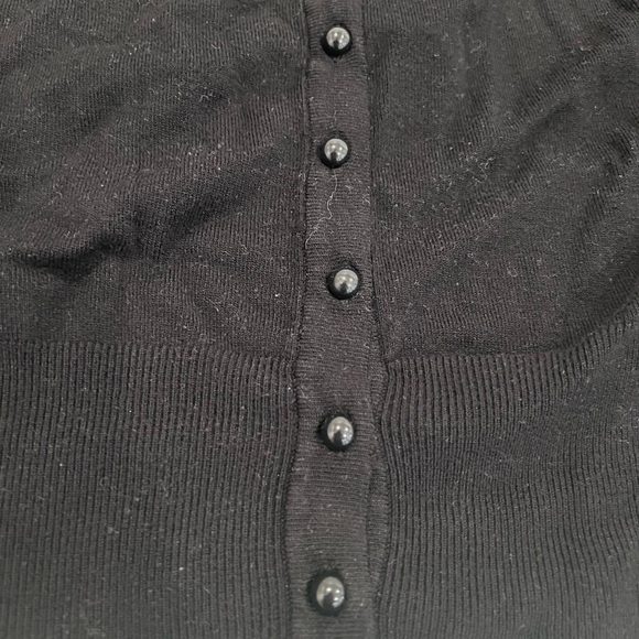 Black button down cardigan - Picture 5 of 6